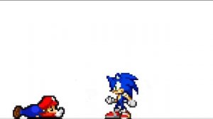 соник против марио (новые спрайты)