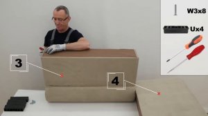 Инструкция по сборке. Диван-кровать Николетти Классик