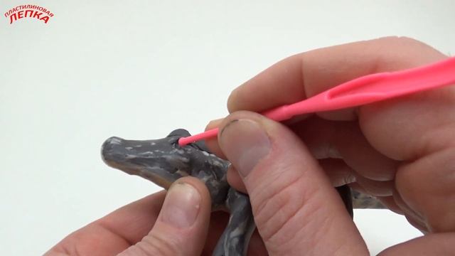 АЛЛИГАТОР  Как Слепить из Пластилина