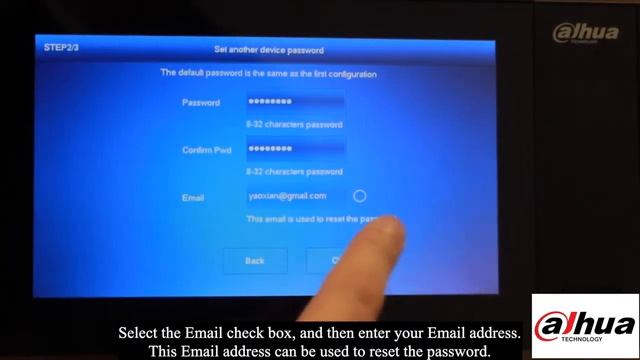 Dahua Intercom One Key Configuration 1 VTO and 2 VTH смотреть онлайн