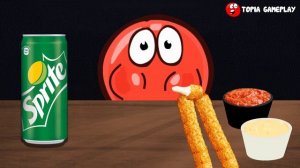MOZZARELLA CHEESE STICKS MUKBANG - RED BALL 4 ANIMATION MUKBANG #7