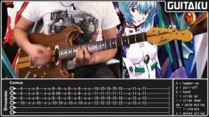 Neon Genesis Evangelion OP 1 (A Cruel Angel's Thesis) - Guitar Lesson #1
