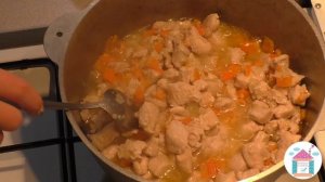 Плов С Курицей?? Рецепт Вкусного Рассыпчатого Плова С Курицей В Казане