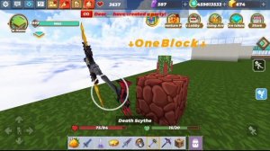 Mystery One Block Game in SkyBlock Blockman go