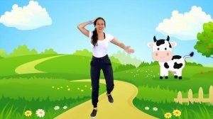 La Vaca Lola (Lola The Cow) Dance | Action Songs for Kids by a Native Spanish Speaker