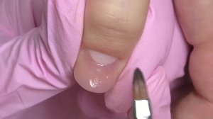 Short Bitten Nails Sculptured with Polygel - NO TIPS or FORMS needed!