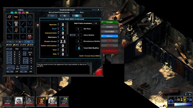 Temple of Elemental Evil Playthrough part 1: Moathouse entrance смотреть онлайн