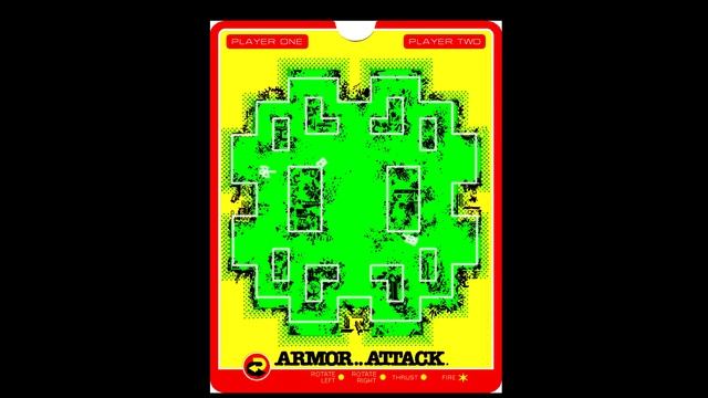 Armor Attack - Overlayed (Vectrex)