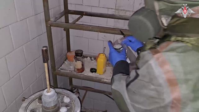 Лаборатория ВСУ по производству химоружия