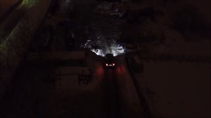 Как светят светодиодные лампы зимой | Тест LED на дороге