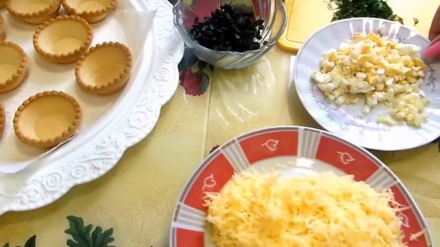 Тарталетки с Сыром и Маслинами, Начинка для Тарталеток