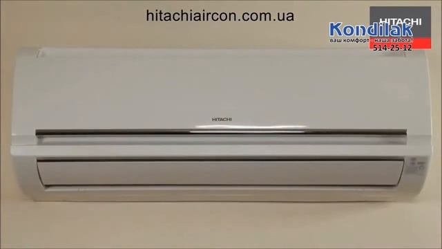 Настенный кондиционер Hitachi RAS-10EH4 / RAC-10EH4. Видео обзор. Hitachi355