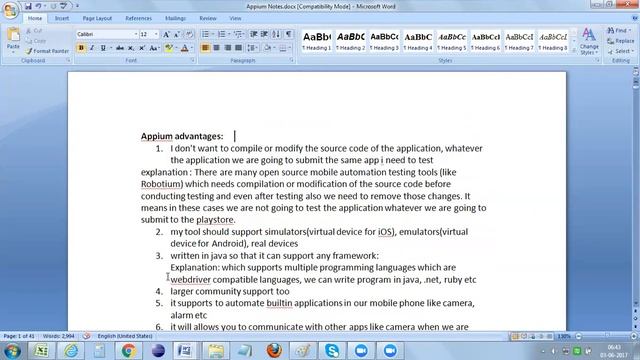 APPIUM limitations and supported android versions| Appium Beginner Tutorial смотреть онлайн