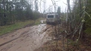 Покатуха 6 мая. Шишига на огромных колёсах и урал на шоссейке.