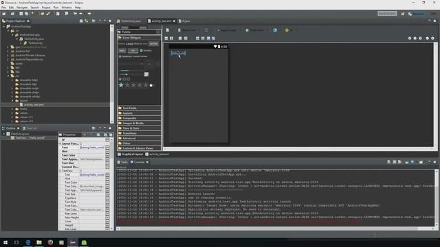 Android mit Eclipse #001- Hello World german - App Programmierung смотреть онлайн