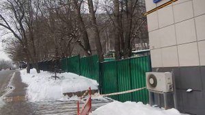 Москва | Царицино | мимо рынка по улицам Каспийской и Товарищской