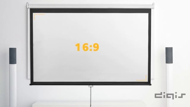 Проекционные экраны с ручным управлением Digis серия Optimal-D