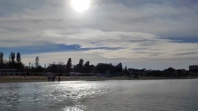 Анапа. Черноморское побережье. 18 ноября 2023