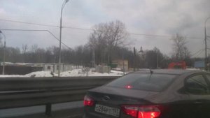 Москва, автобус 273, участок Поведники - Платформа Лианозово