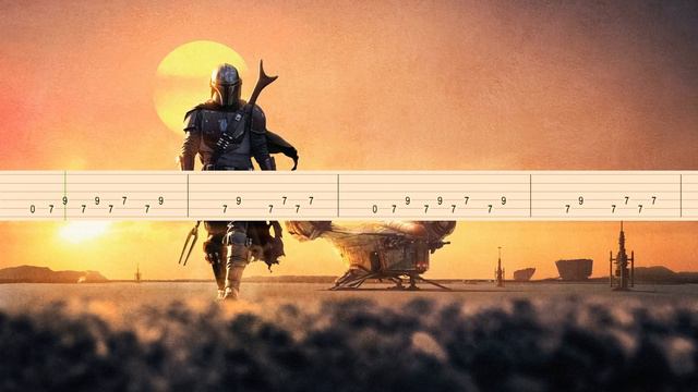 Star Wars: The Mandalorian - Main Theme Guitar Tabs смотреть онлайн