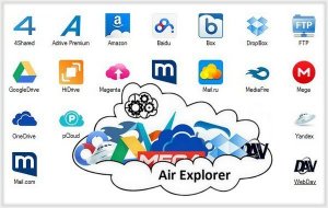 Air explorer - лучшая программа для скачивания с любого облака