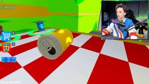 ПОБЕГ от МАЛЫША БАРРИ в ROBLOX !