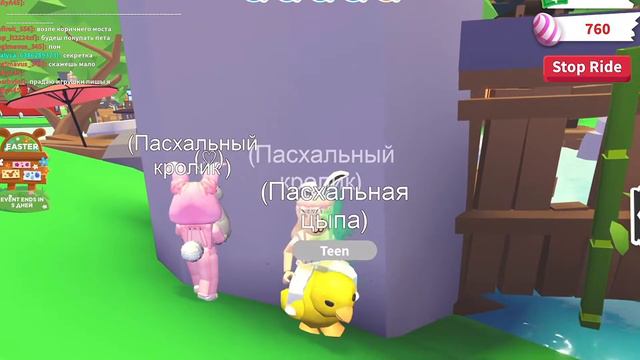 РАЗДАЕМ ПОДАРКИ В АДОПТ МИ НА ПАСХУ В ВИДЕ ПАСХАЛЬНЫХ КРОЛИКОВ🐤