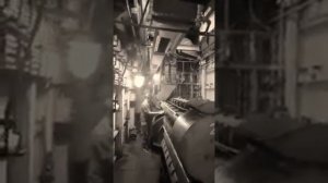 Пуск дизеля 8Ч 23/30 после ремонта.