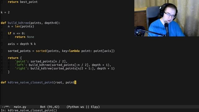 K-d Tree in Python #2 — Build the Tree смотреть онлайн