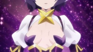Magical transformation of Hiiragi Utena.
