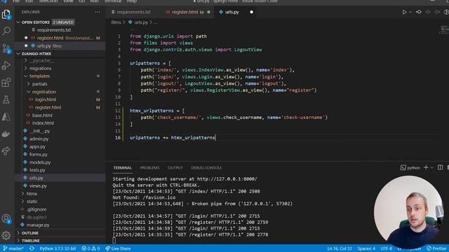 Django and HTMX #1 - Introduction to HTMX and Dynamic AJAX Requests
