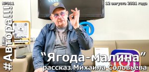 "Ягода-малина". Рассказ Михаила СОЛОВЬЁВА. Подкаст "Автора!!!" №011