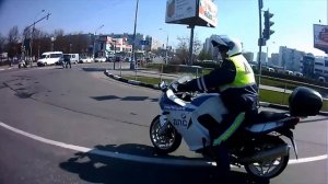 Как уйти от мотобата без документов? Поймал ДПС на мотоцикле!