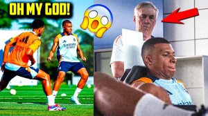 This is how Kylian MBAPPE SHOCKED EVERYONE during his FIRST TRAINING SESSION at REAL MADRID