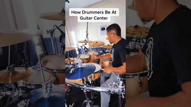 How Drummers Be At Guitar Center 😂