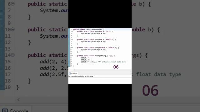 Method overloading but a small trick