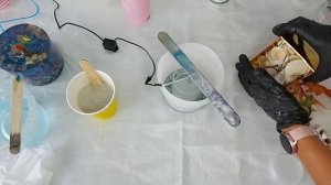 светильник из эпоксидной смолы/ resin art / эпоксидка