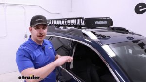 etrailer | Yakima SkinnyWarrior Roof Rack Cargo Basket Review - 2023 Subaru Outback Wagon