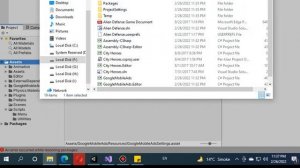An error occurred while resolving packages:  Project has invalid dependencies admob error unity 202