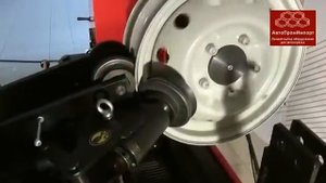 Станок для правки литых дисков «Премьер-Альфа-ТР» - демонстрация работы