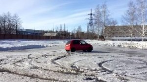 Матиз на газу