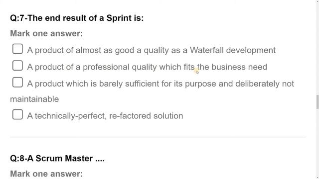 CSM | certified scrum master practice test 04 | csm practice test 04 |scrum |scrum master |okay jav