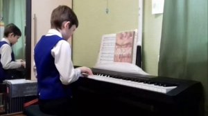 Музыка В. Соловьева-Седова _На солнечной поляночке_ переложение для фортепиано.mp4