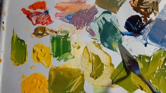 Начинающим художникам.  Подольские масляные краски