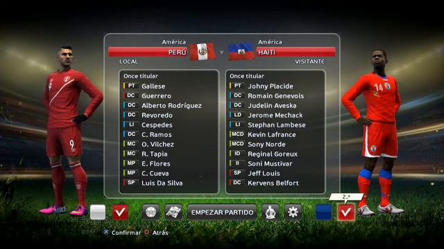 Kits Haiti (2da equipación) PES 2013 смотреть онлайн