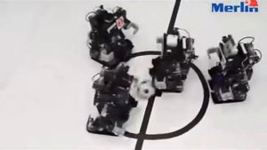 Игра в футбол 3 на 3 Merlin RoboBuilder RQ Huno