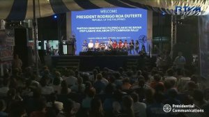 PDP – Lakas ng Bayan (PDP-Laban) Malabon City Campaign Rally (Speech) 4/2/2019