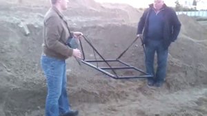 Тест глубинного металлодетектора