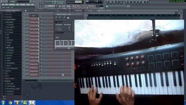 автоаккомпанемент для midi клавиатуры [проект 1+1] смотреть онлайн