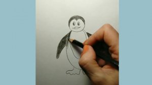 Как нарисовать пингвина.